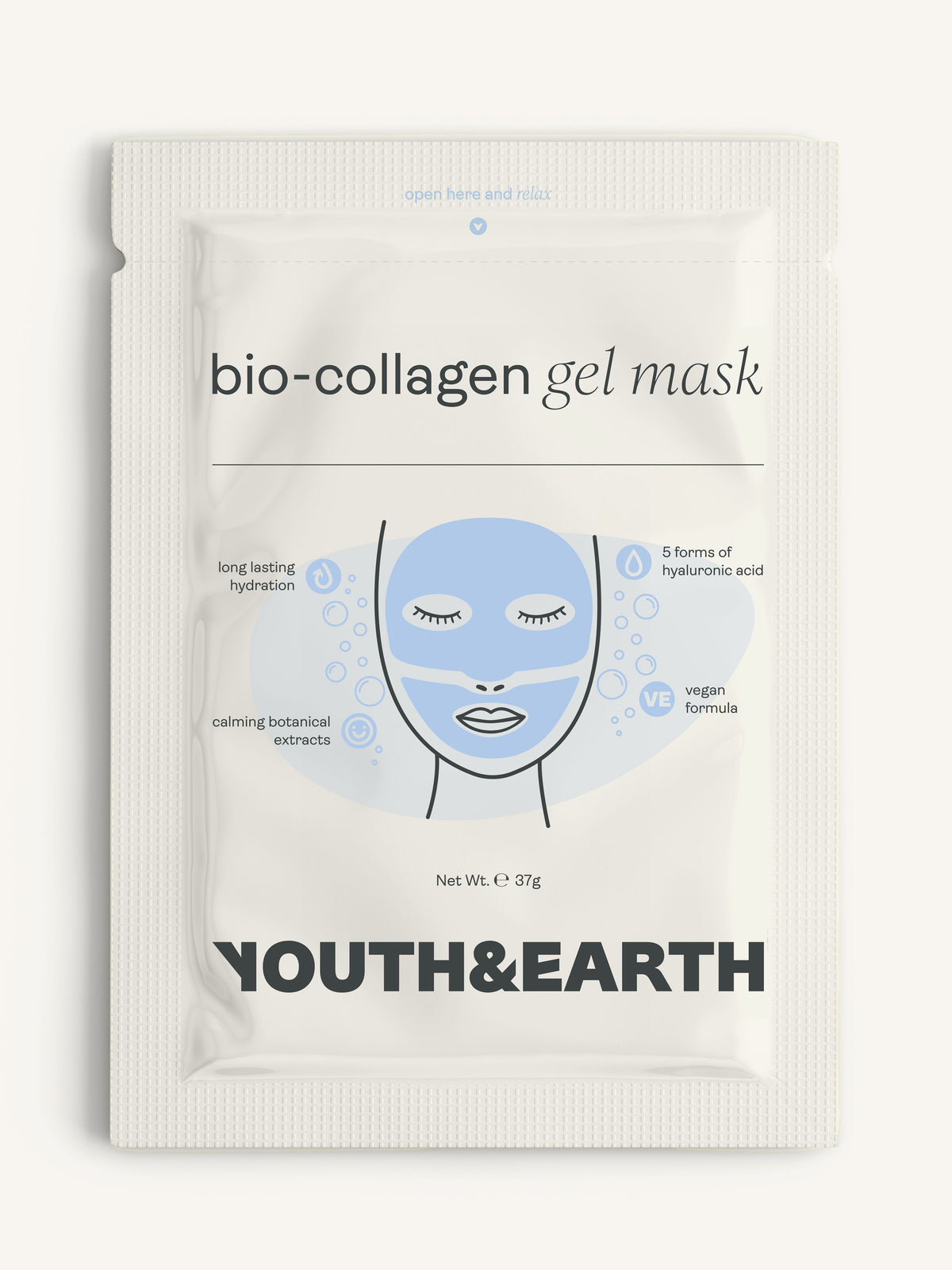 Hyaluronic Acid - Gel Face Mask - Youth & Earth UK Store -