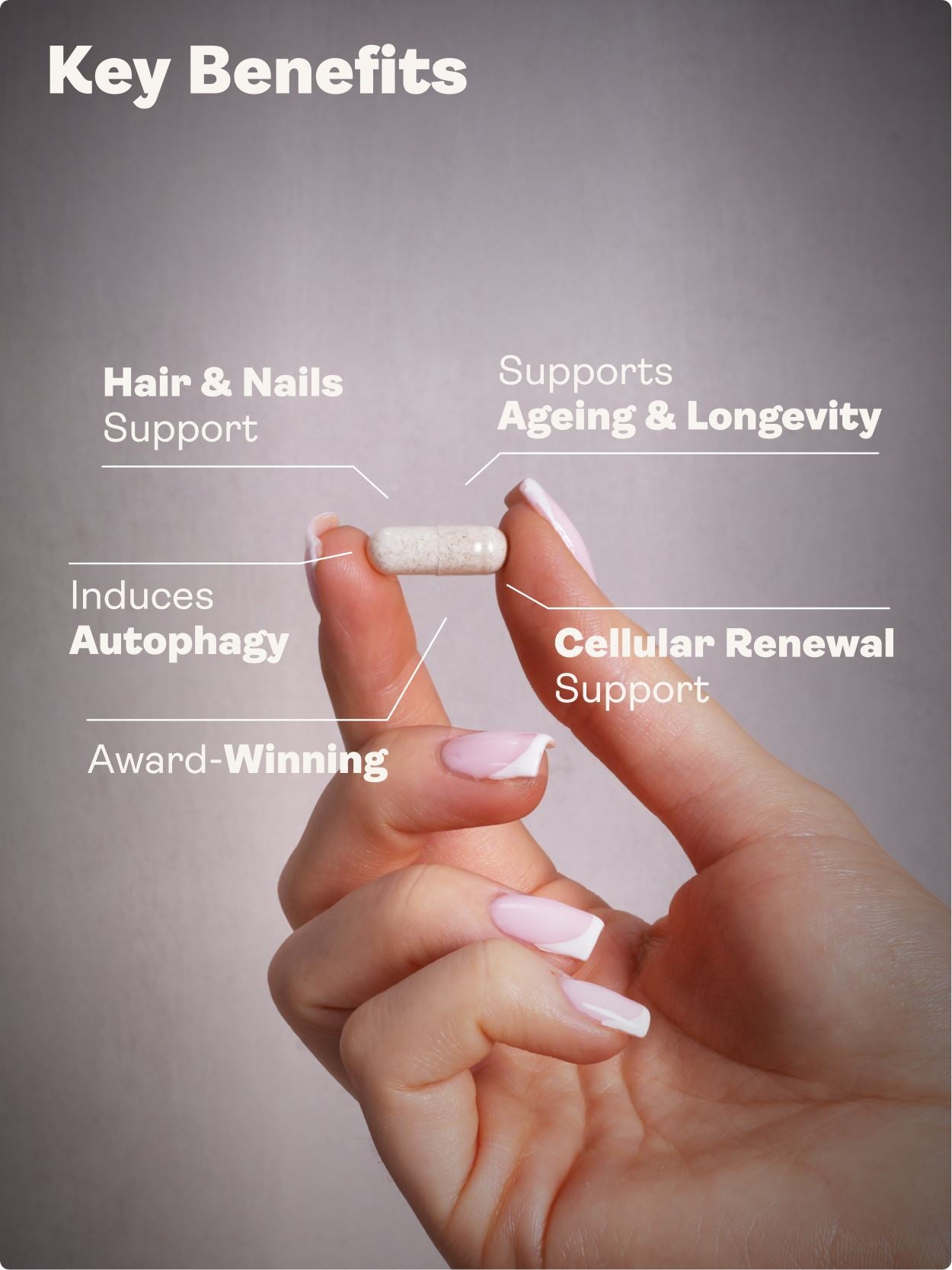 Liposomal Spermidine 5.49mg - 60 Capsules - Youth & Earth UK Store -