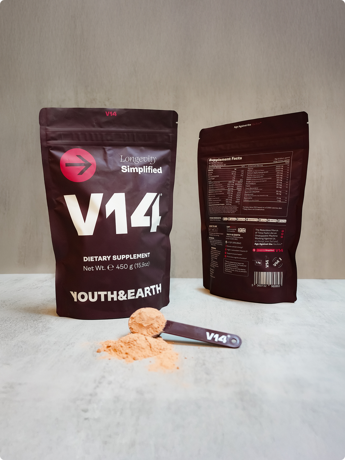 V14 Longevity Reds - Youth & Earth UK Store -