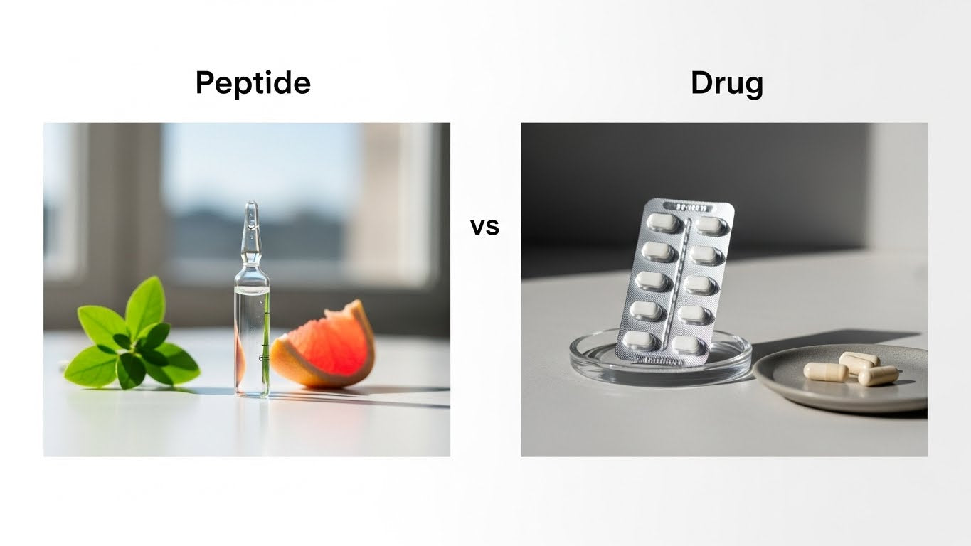 Peptides vs Drugs: What’s the Real Difference in How They Work?