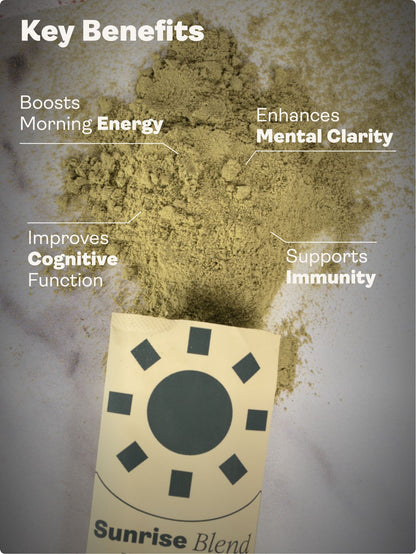 AM: Sunrise Blend, Vanilla Matcha - Youth & Earth UK Store - 