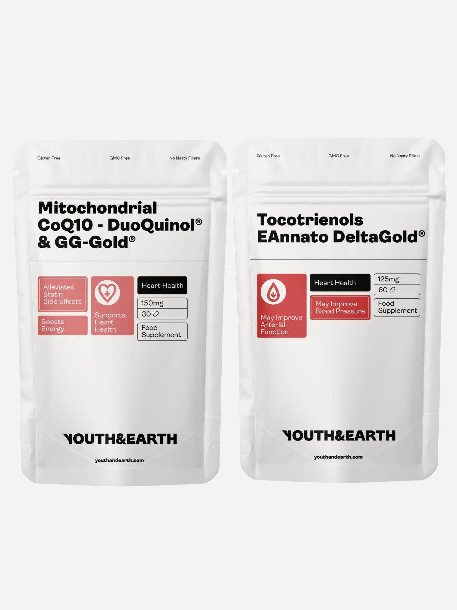 Anti-Cholesterol Bundle - Mitochondrial CoQ10 and Tocotrienols - Youth & Earth UK Store - 
