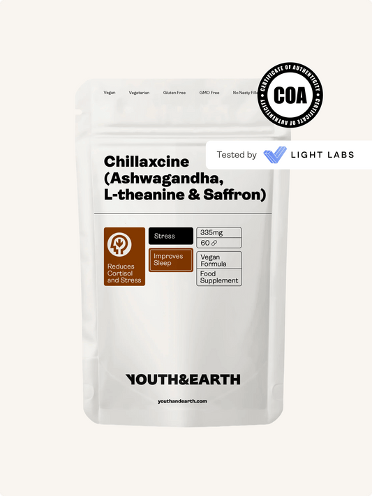 Chillaxcine - Ashwagandha, L-theanine & Saffron