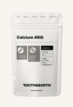 Calcium Alpha Keto-Glutarate (AKG) 500mg x 60 Capsules - Youth & Earth UK Store - Calcium Alpha Keto-Gluterate