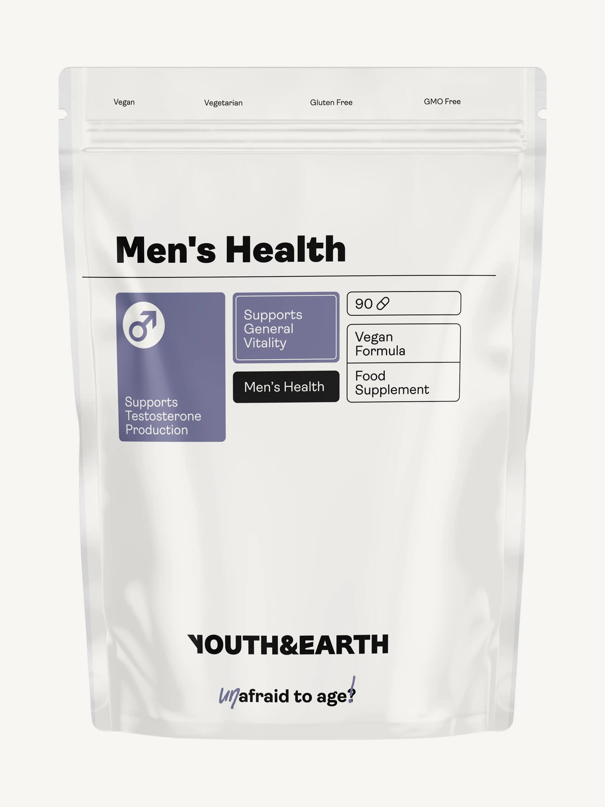 Men&#39;s Health - 90 Capsules - Youth &amp; Earth UK Store - 