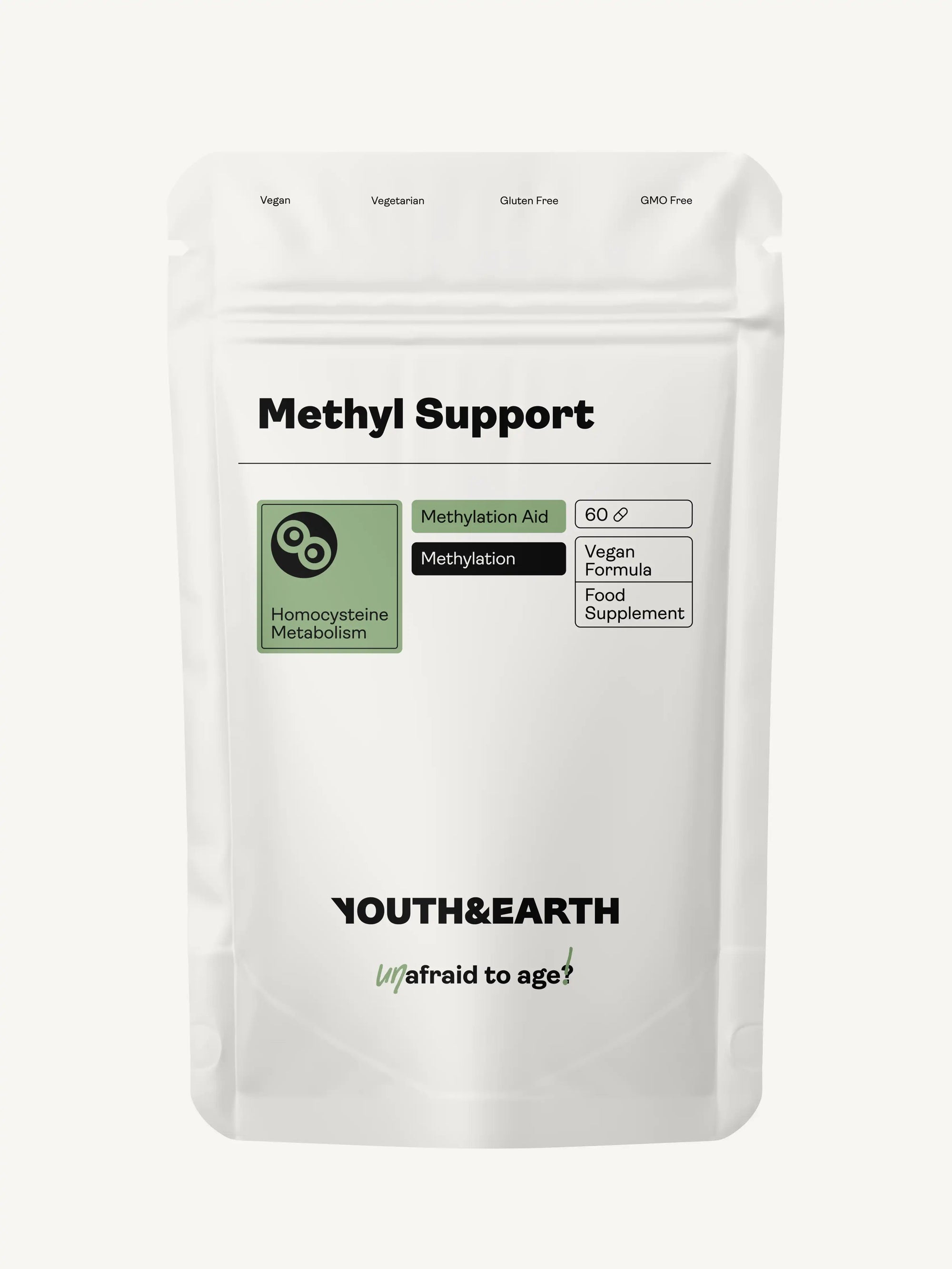 Methyl Support - 60 Capsules - Youth & Earth UK Store - 