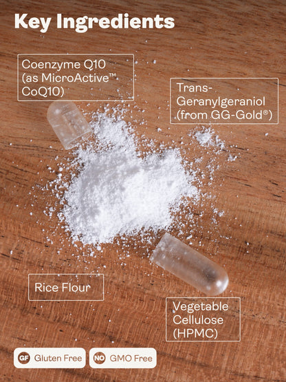 Mitochondrial CoQ10 — 60 Capsules