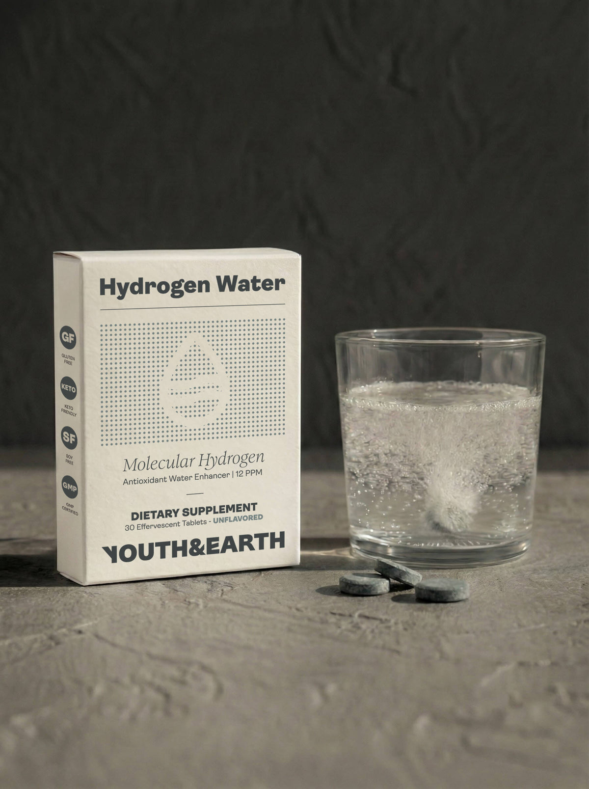 Molecular Hydrogen Tabs - Youth & Earth UK Store - 
