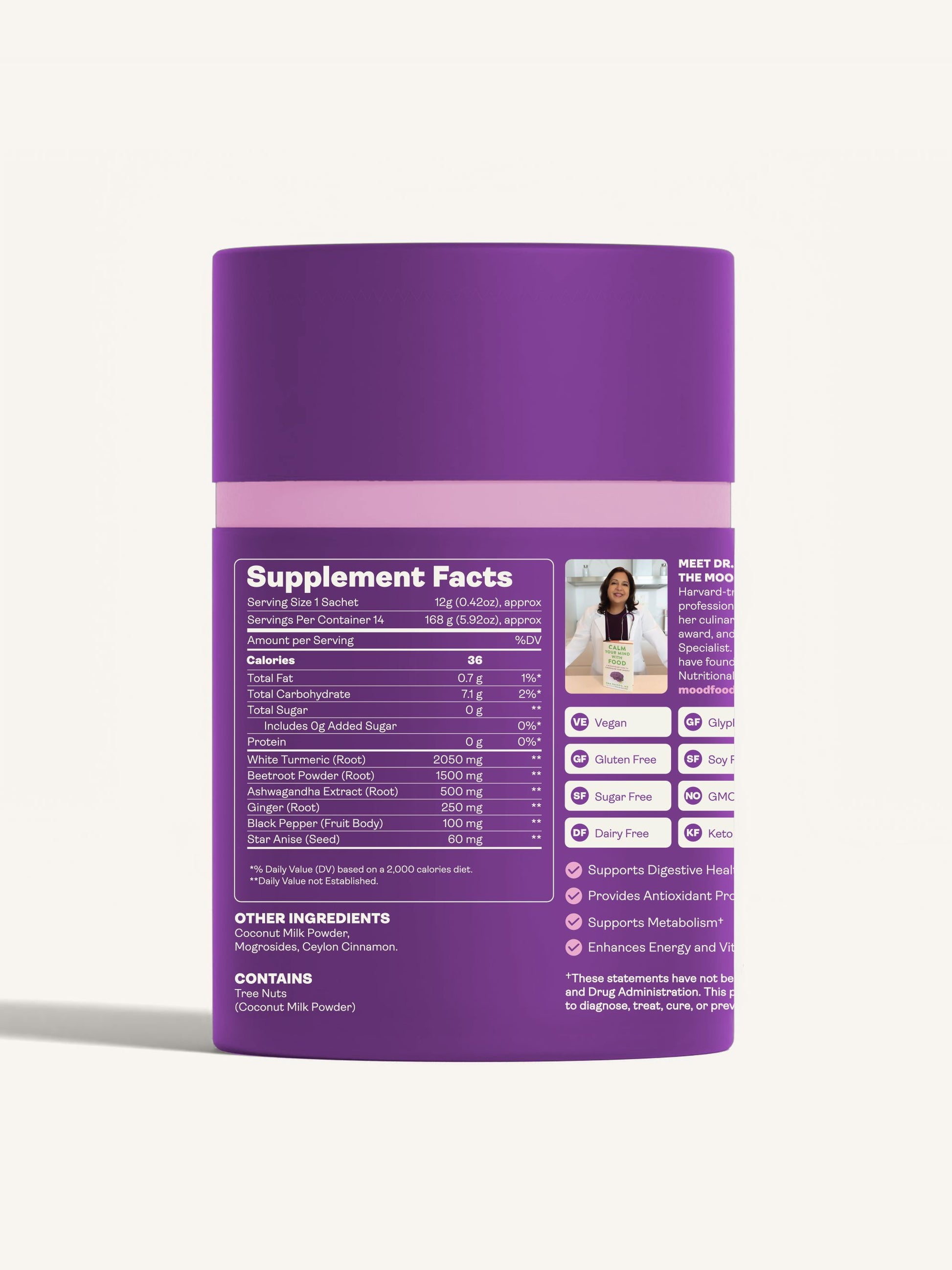 Mood Food Mixers by Dr. Uma Naidoo - Youth & Earth UK Store - 