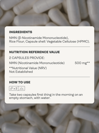 NMN Capsules - NAD+ Booster