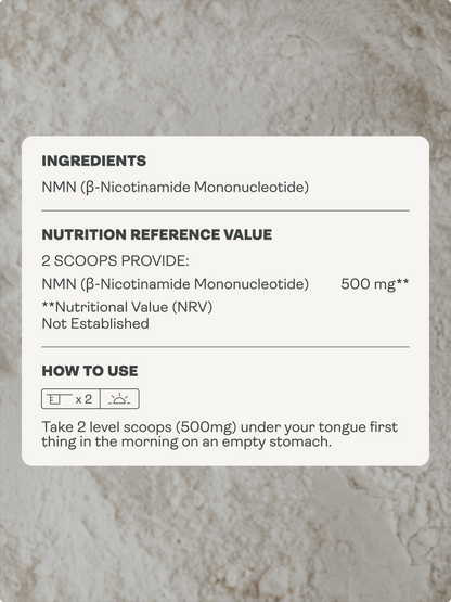 NMN Sublingual Powder - NAD+ Booster