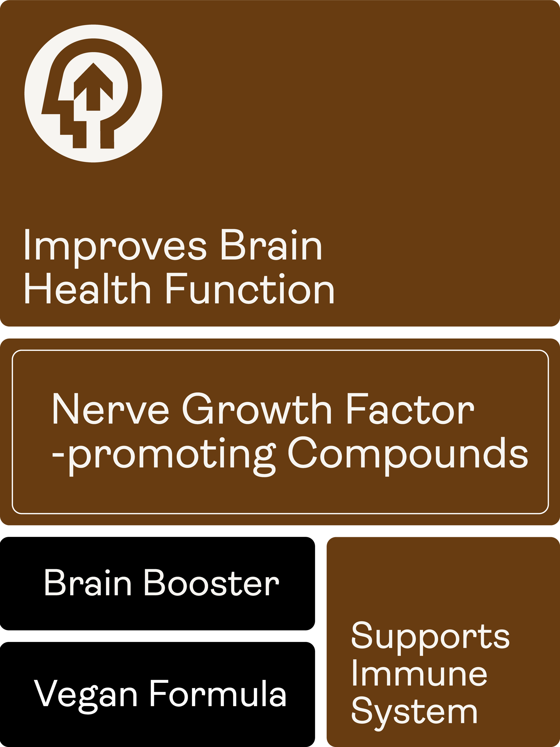 Nerve Growth Factor (Lion's Mane Erinacines, Hericenones , Rhodiola, Ginseng, Bioperine) – 500mg, 60 Capsules - Youth & Earth UK Store - 