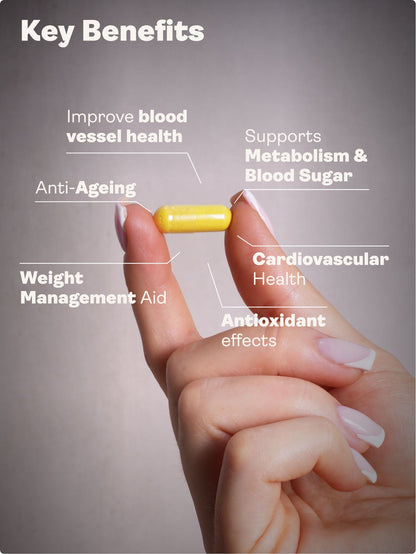Releaf (Berberine, Silymarin, Chromium Picolinate) 500.5mg, 60 Capsules - Youth & Earth UK Store - Blood Sugar Support