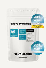 Spore Probiotic (Bacillus Subtilis HU58®, Coagulans SC208 & Clausii SC109) 4 billion CFU count - 60 Capsules - Youth & Earth UK Store - 