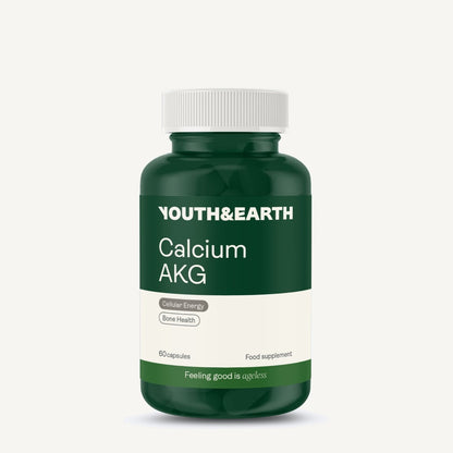 Calcium AKG, 60 capsules, Youth & Earth