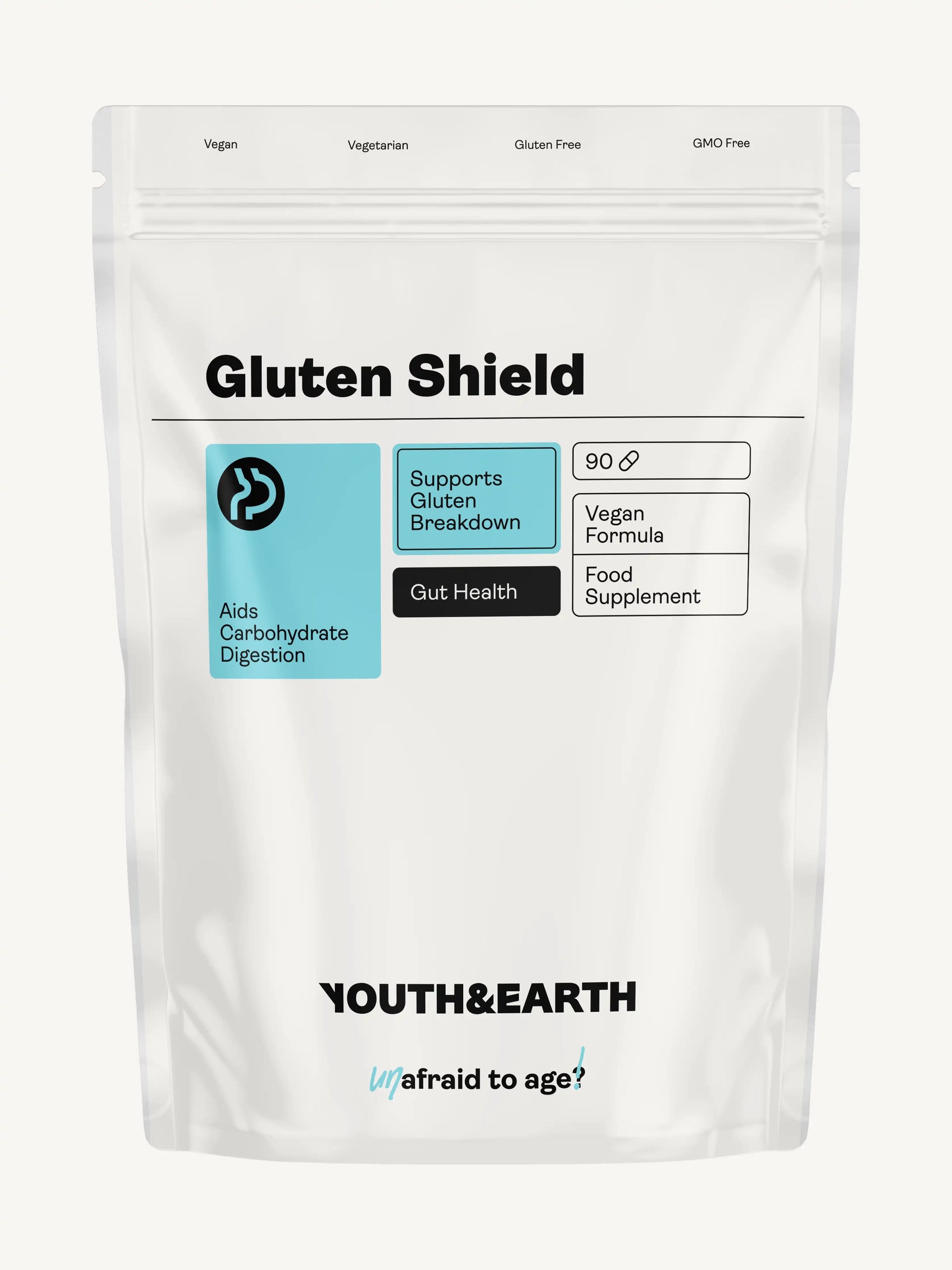 Gluten Shield 90 Capsules youthandearth 