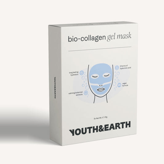 Hyaluronic Acid Bio-Collagen Gel Face Mask, Youth & Earth