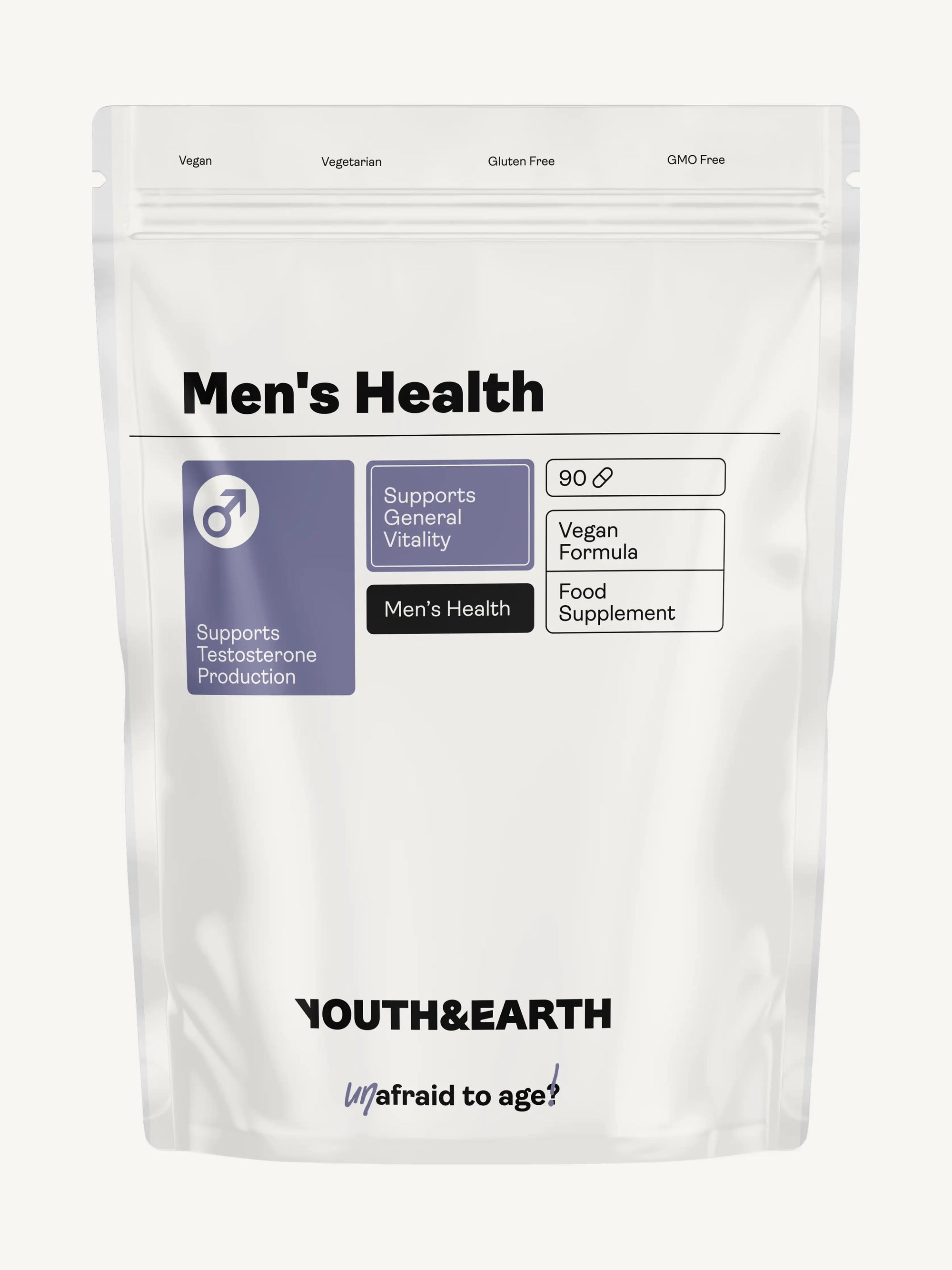 Men's Health 408mg x 90 Capsules youthandearth 