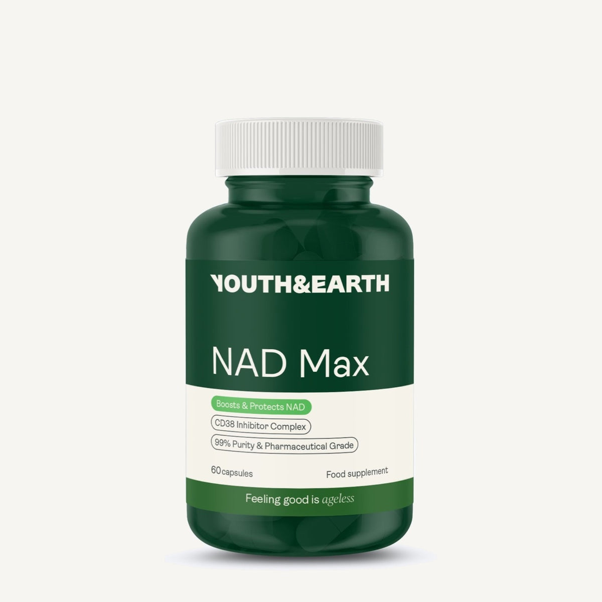 NAD Max, 60 capsules, Youth & Earth