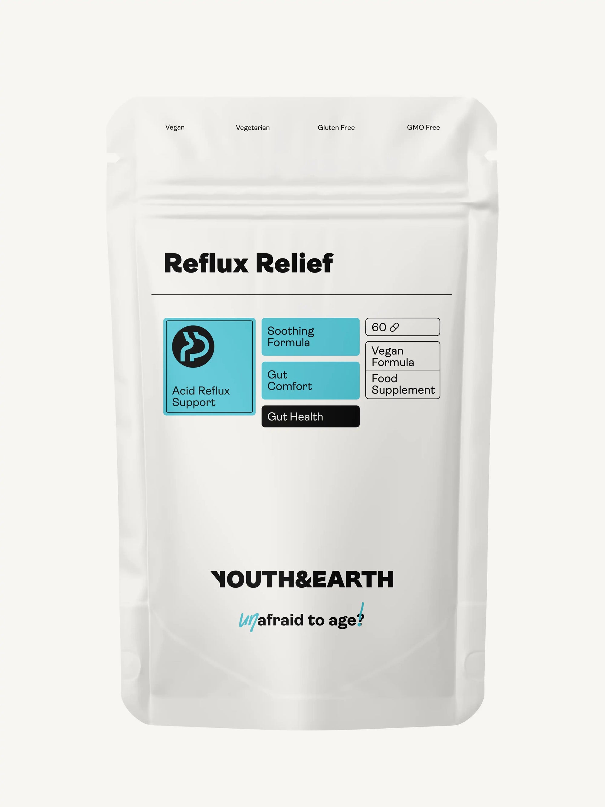 Reflux Relief 60 Capsules youthandearth 